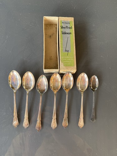Vintage silver plated - silver, tea