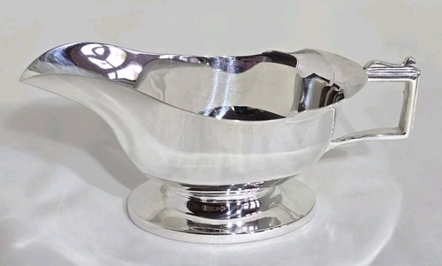 Antique sterling silver sauce