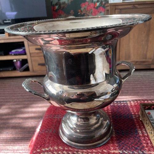 Champagne bucket silver plate - bucket,