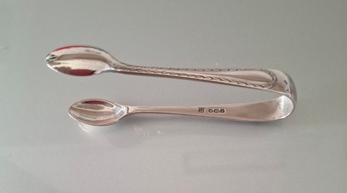 Solid sterling silver - silver, sugar