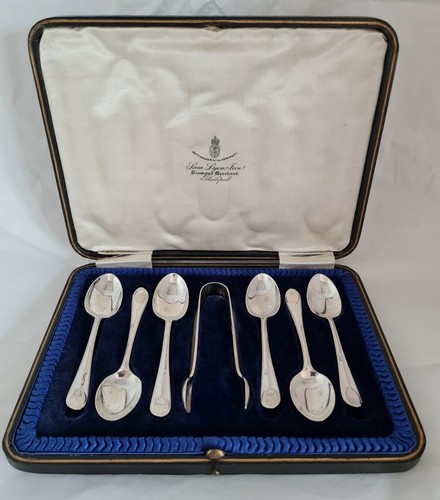 Antique sterling silver tea