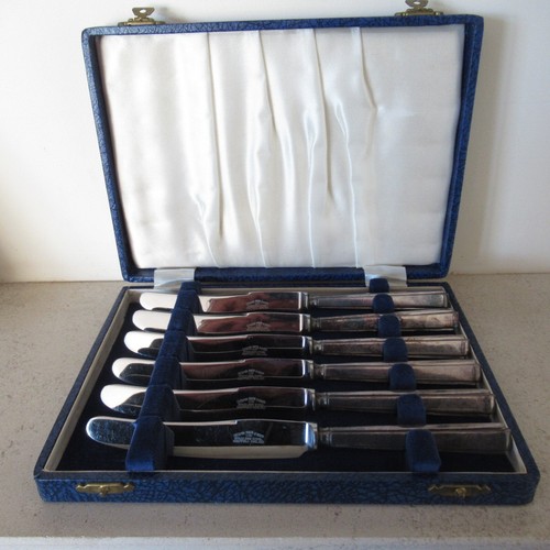 Vintage boxed knife set - vintage,